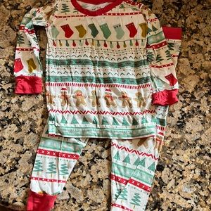 Little sleepies ginger man Christmas Jammie’s